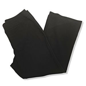 Ladies 16S Black Wide Leg Trouser